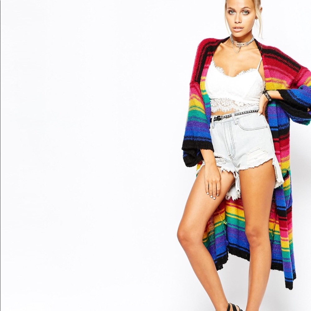 UNIF rainbow cardigan